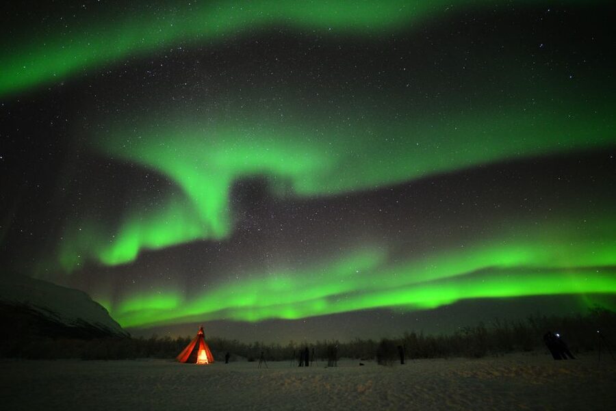 Abisko: National Park Northern Lights Photo Tour - What the outdoor setting feels like