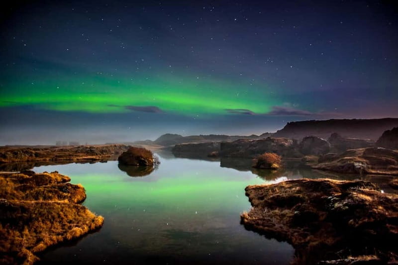 Akureyri: Northern Lights Hunt with Forest Lagoon Entry - Two hours at Forest Lagoon