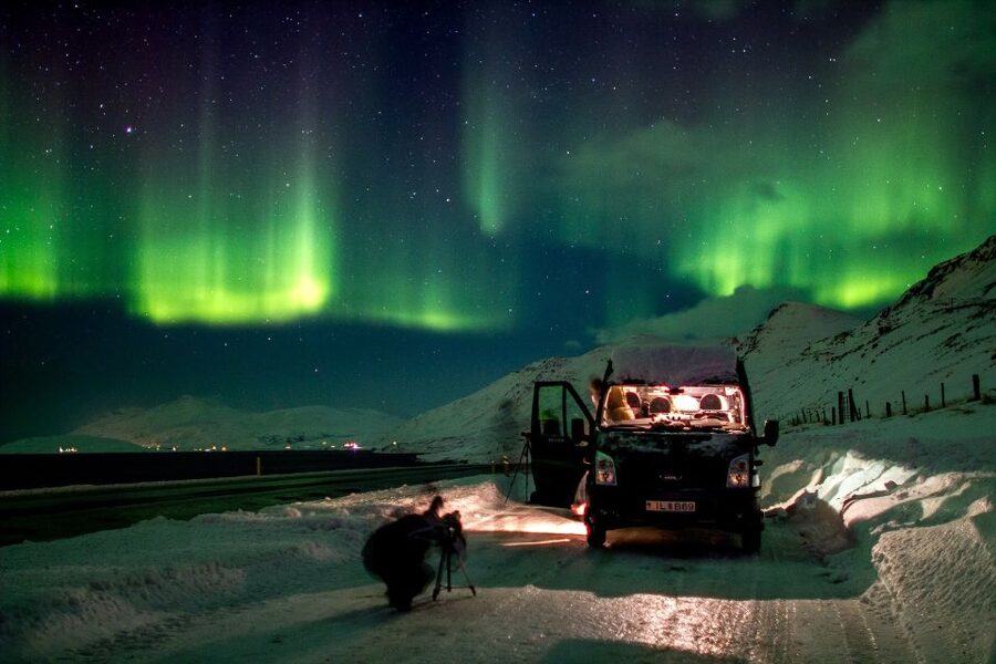 Akureyri: Northern Lights Photography Tour - Leaving Akureyri for the Arctic night