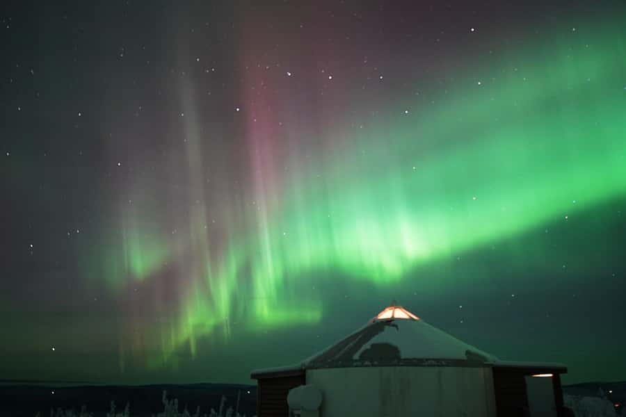 Alaskan Northern Lights/Aurora Borealis Lodges - What the five-hour evening feels like