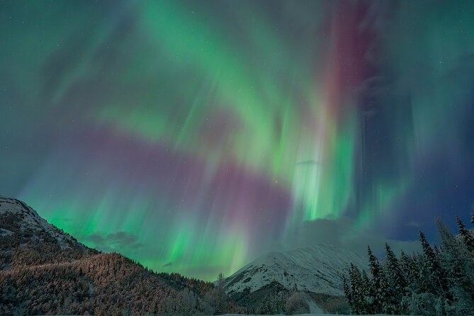Anchorage Northern Lights Tour - The heated shelter makes the waiting bearable