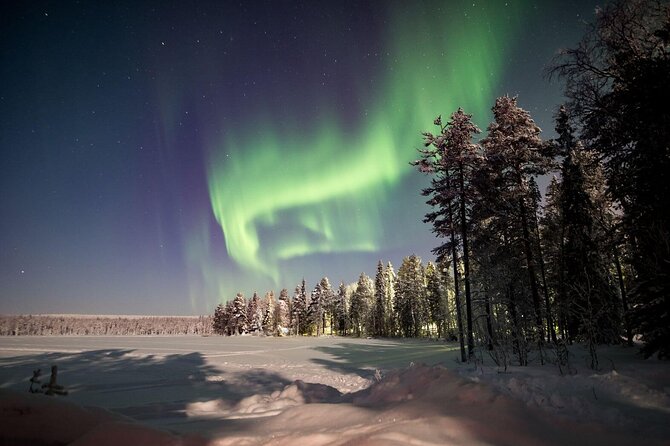 Aurora Arctic Ice Floating in Rovaniemi, Small-group - Entering the Arctic night near Rovaniemi