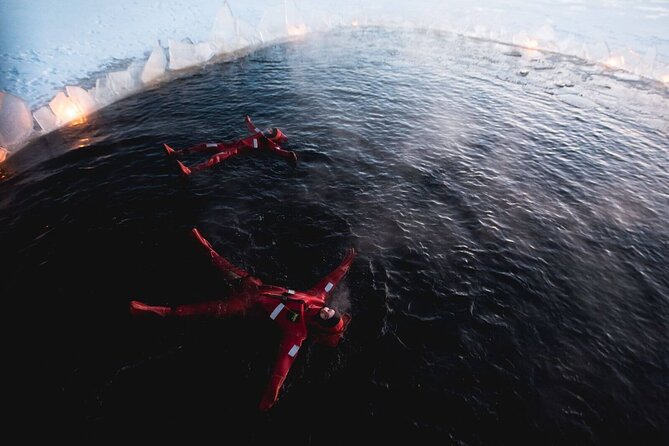 Aurora Arctic Ice Floating in Rovaniemi, Small-group - How the floating suit works