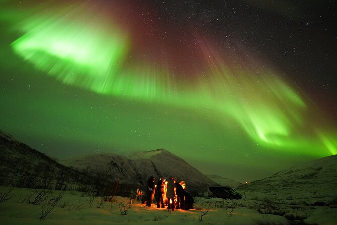 Aurora tour with free portrait and bonfire - The guides make the biggest difference