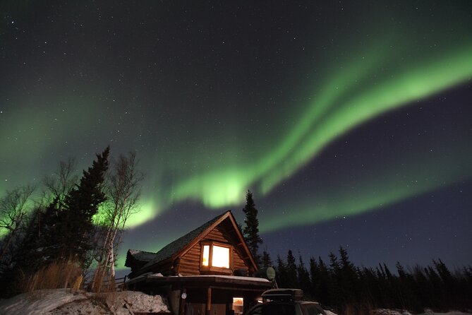 Aurora Viewing - Aurora Husky Lodge , Great view from top of the ridge - A warm lodge makes the long wait worthwhile