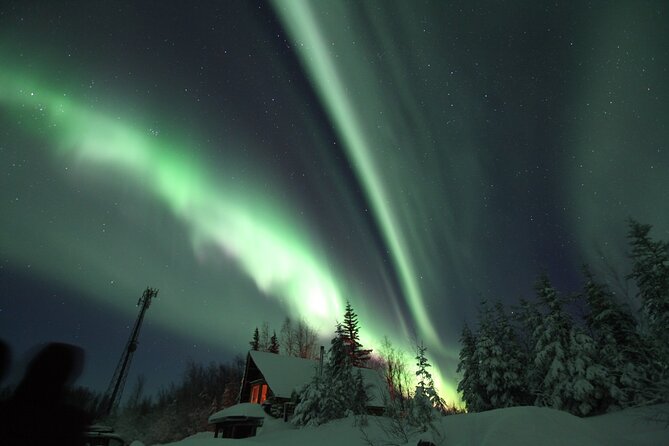 Aurora Viewing - Aurora Husky Lodge , Great view from top of the ridge - The ridge view and the search for clear sky