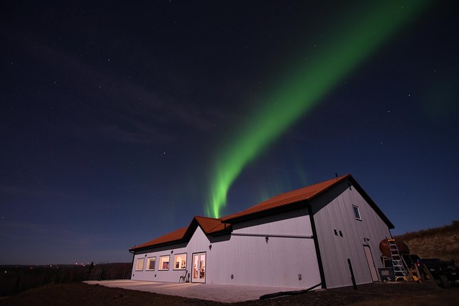 Aurora Viewing Lodge - The outdoor deck and the actual viewing