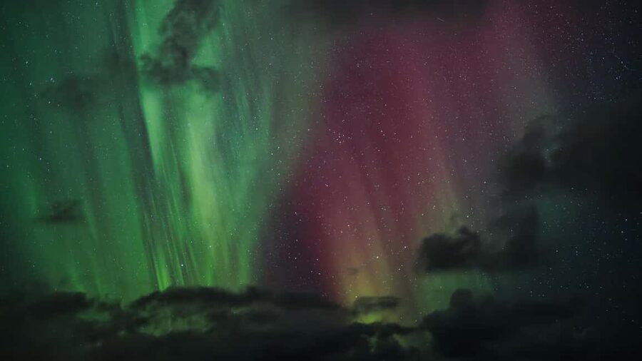 Bodø: Northern Lights safari - Leaving Bodø’s city glow behind