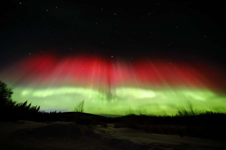 Fairbanks: Northern Lights Adventure with Photos & HOT PIZZA - Watching the sky without losing the plot