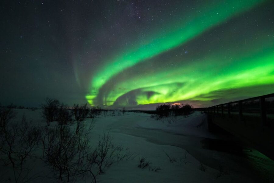 From Alta: Nighttime Northern Lights Spotting Tour - Starting the night in central Alta