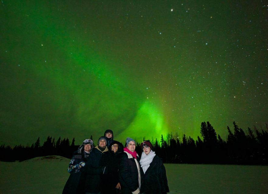 From Fairbanks: Northern Lights Aurora Tour with Photography - Cold-weather planning for an eight to 12 hour tour