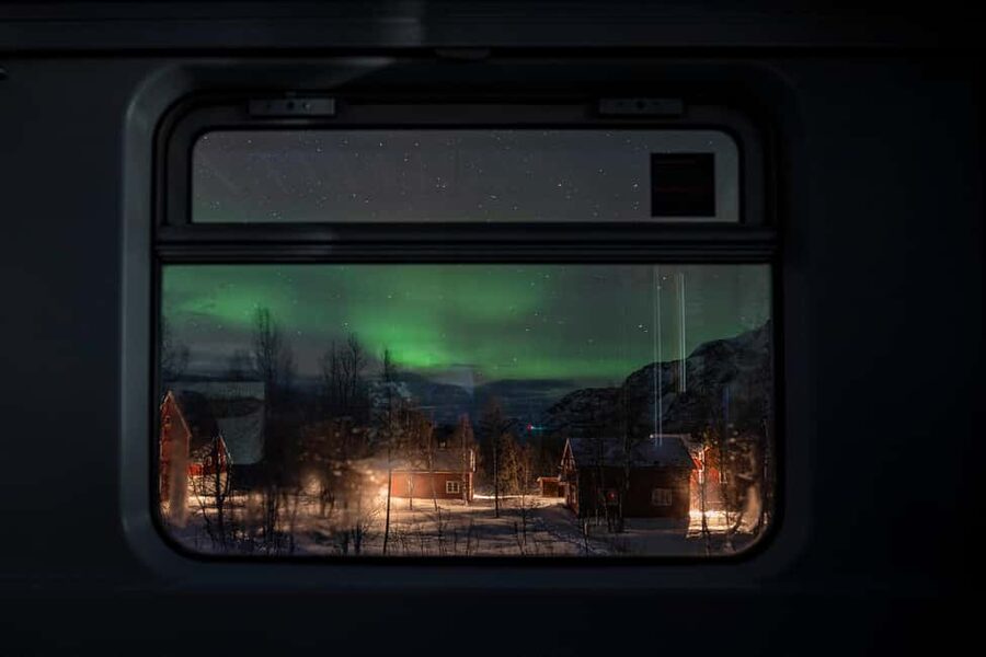 From Narvik: The Northern Lights Arctic Train Guided Tour - Leaving Narvik Station for the Ofoten Railway