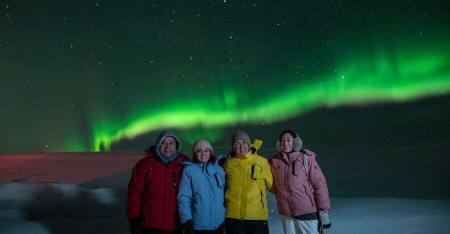From Reykjavik: Northern Lights Guided Tour with Photos - Leaving Reykjavik for a darker sky