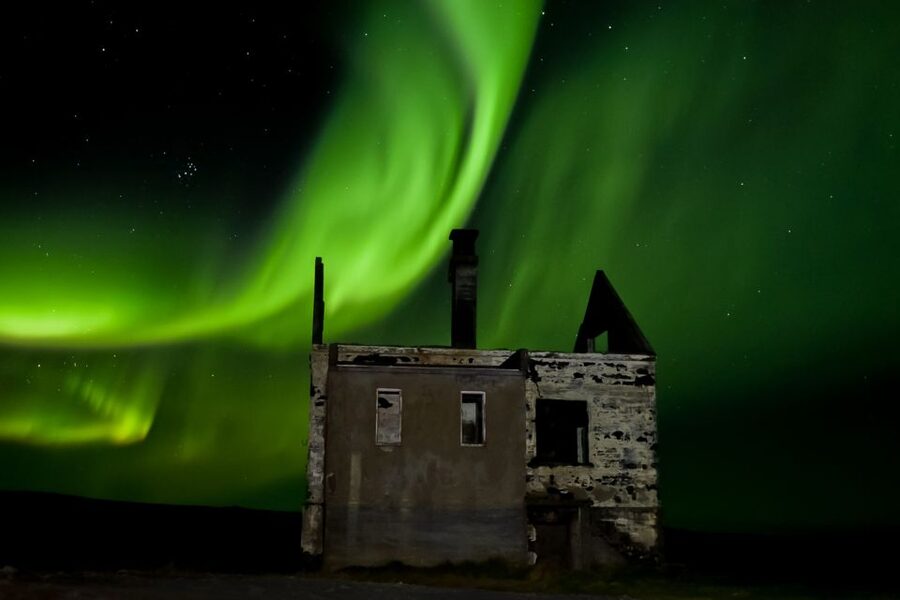 From Reykjavik: Northern Lights Tour with Hot Cocoa & Photos - The secret stop and the changing route