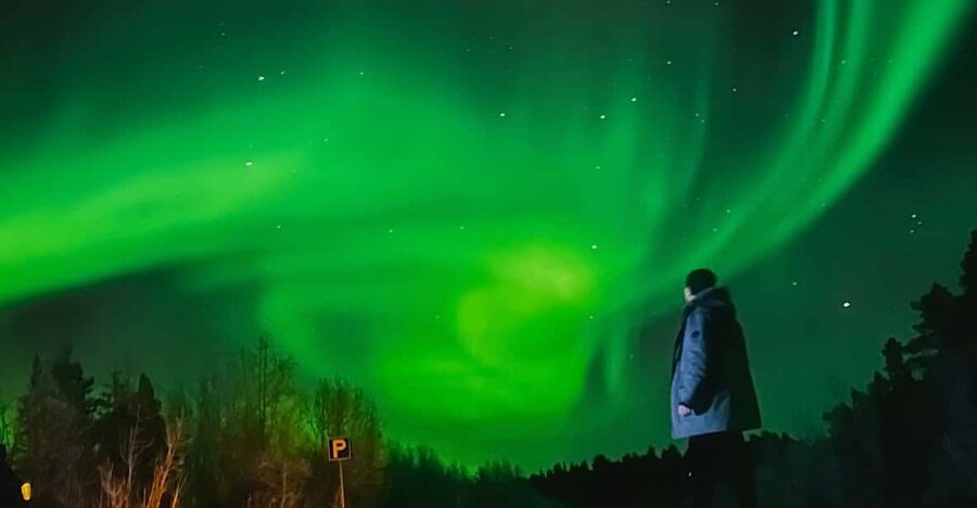 From Rovaniemi: Lapland Aurora Hunt with Barbeque - Chasing clear skies beyond Rovaniemi