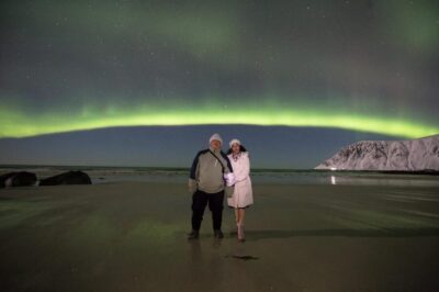 From Svolvaer: Northern Lights Private Tour