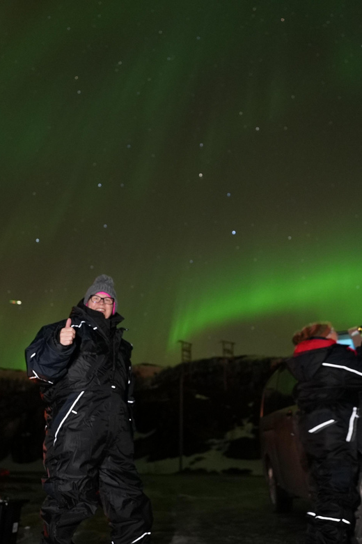 From Tromsø: Northern Lights Tour with Hot Drinks and Photos - Warm clothing, shoe spikes, and sensible preparation