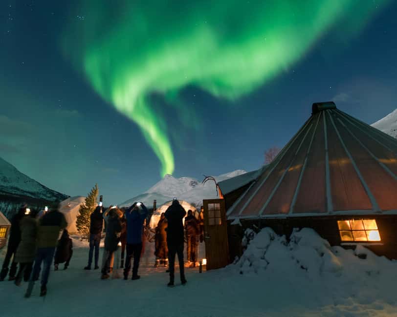 From Tromsø: Northern Lights Visit at Camp Tamok - The ride from Tromsø to a darker sky