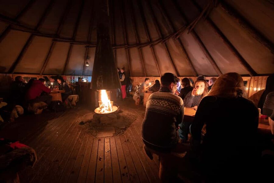 From Tromsø: Northern Lights Visit at Camp Tamok - What the Northern Lights promise really means