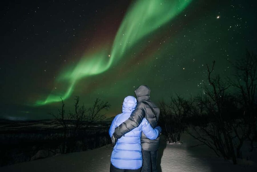 Kiruna: Northern Lights Chase with Car - Why the roadside stop can be the best stop