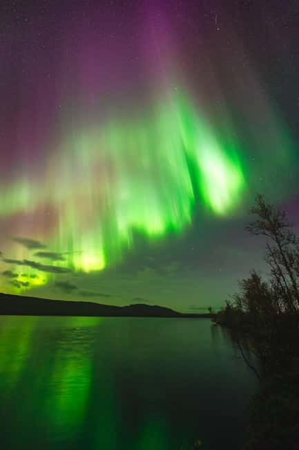 Kiruna: Northern Lights Chase with Car - What the $149 price buys you
