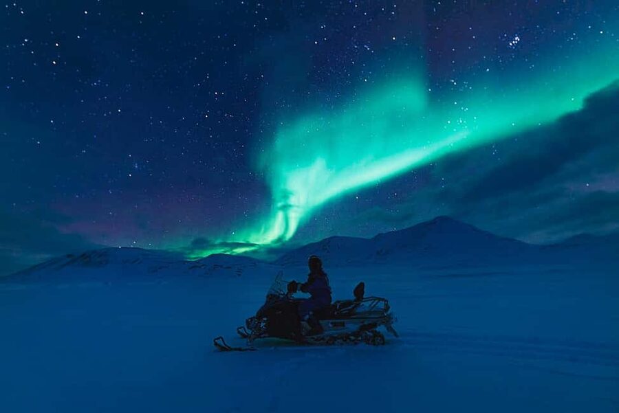 Kiruna: Northern Lights Snowmobile Tour - Riding into Kiruna’s Arctic night