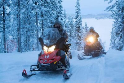 Northern Lights Snowmobile Tour with Dinner