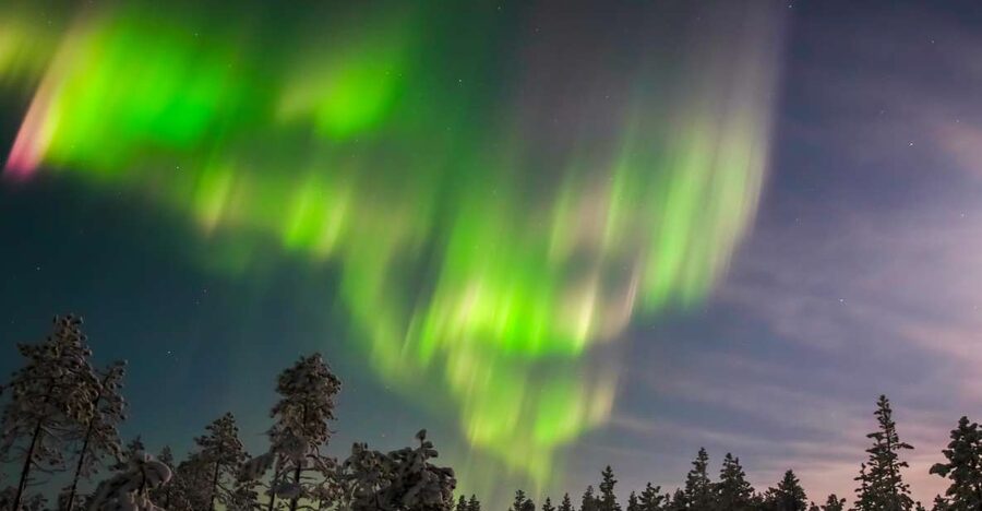 Levi: Northern Lights Hunting Photo Tour - Moving between several viewing points