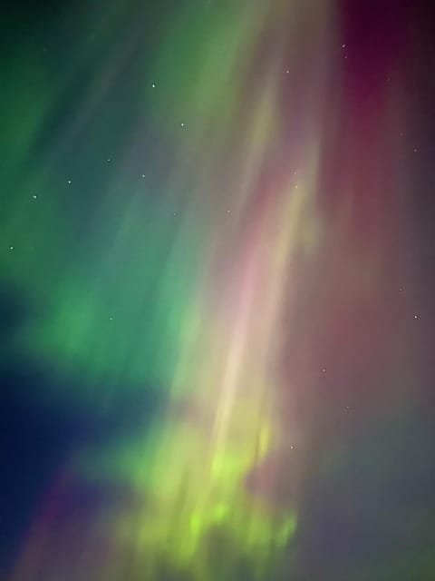 Levi: Northern Lights in Peace and Privacy - by Private Lake - The evening begins with a weather check and pickup
