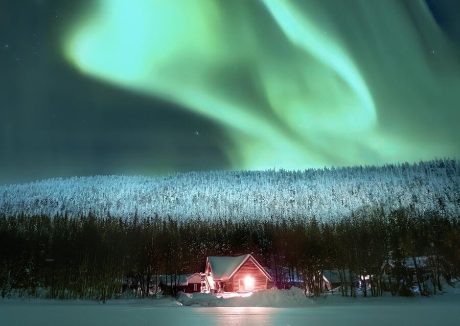 Levi: Northern Lights Snowmobile Tour with Snacks and Drinks - Returning to Sirkka and managing the timing