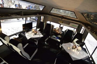 Northern Lights Tour on a Snowcat
