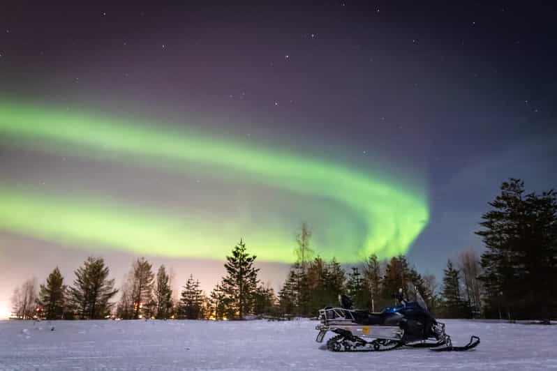 Levi: Snowmobile Northern Lights Hunting Trip - Key points at a glance