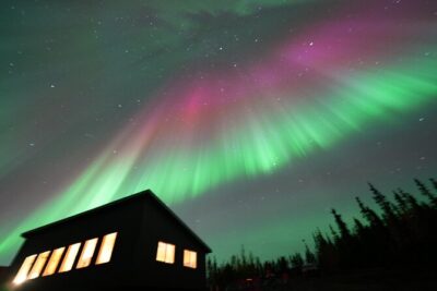 Mountaintop 360° Best Alaskan Cabin with Photography @Aurora Camp