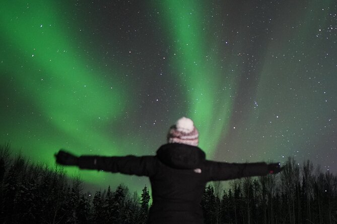 Northern lights and Aurora Photgraphy with Warm Geodesic Dome - What your $200 covers in Fairbanks