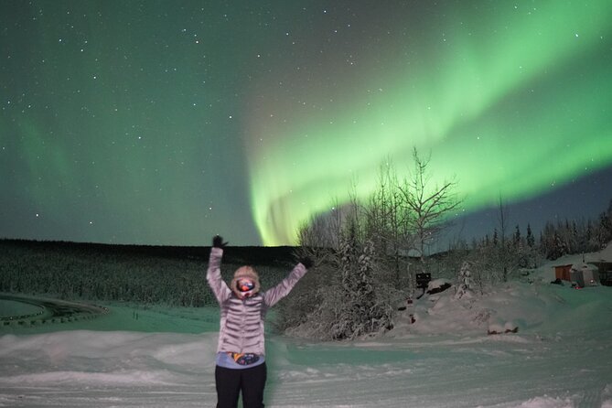 Northern lights and Aurora Photgraphy with Warm Geodesic Dome - Elliott Highway and changing photo opportunities