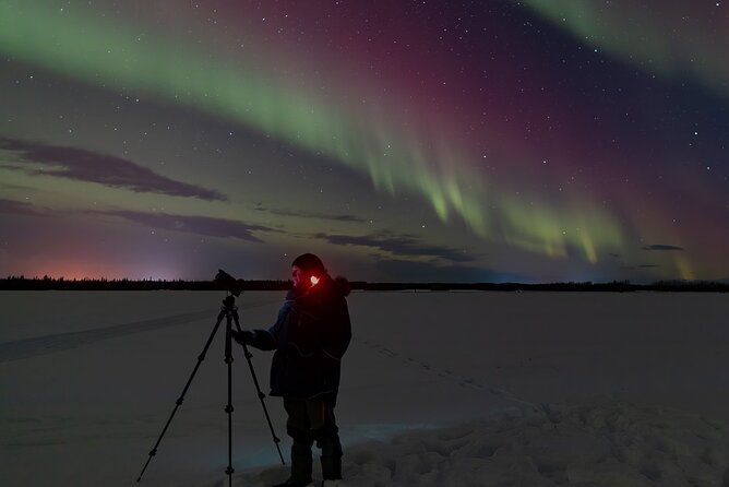 Northern Lights Lodge & Chase Tour from Fairbanks - What the aurora viewing is like