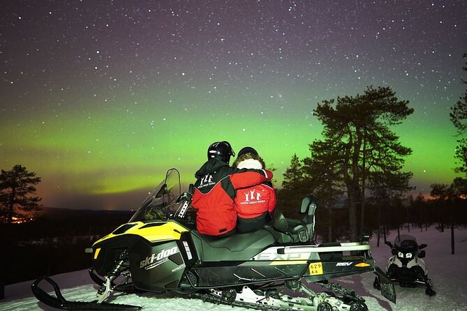 Northern Lights Snowmobile Hunt - Searching for the northern lights
