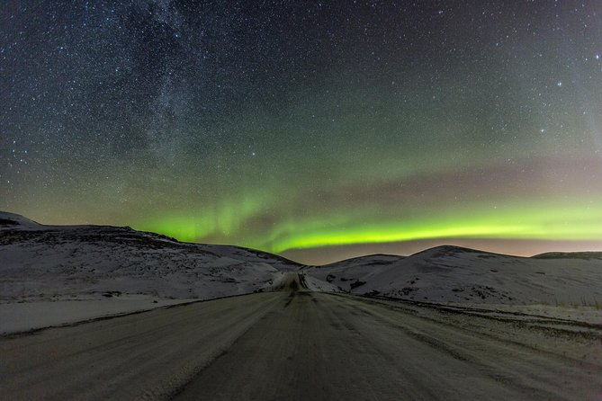 Northern Lights Tour from Reykjavik in a Super Jeep - What the aurora looks like in person