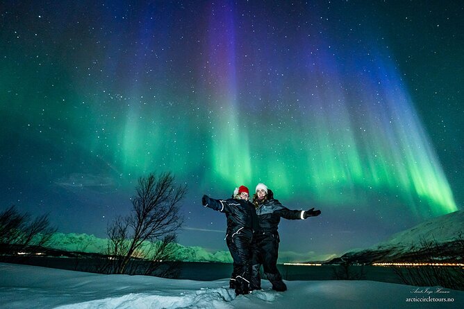 Northern Lights Tour, Photo, Toilet, Meal, Skycam in Mbus - Tromsø to the Finnish border, with the route decided at night