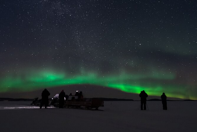 Northern lights tour to Lake Inari from Ivalo, Reindeers & Dinner - An island home and a local family welcome