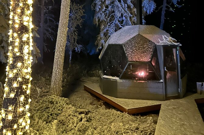 PRIVATE Party dinner in a Glass Igloo Under Northern Lights - Who will enjoy this most?