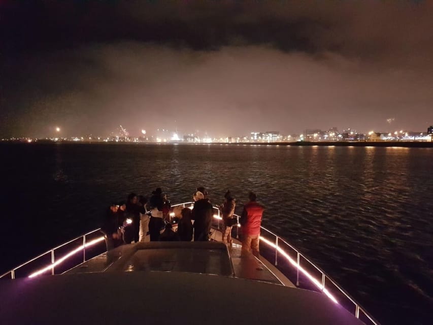 Reykjavík: New Year's Eve Northern Lights Yacht Cruise - The yacht, group size, and onboard feel