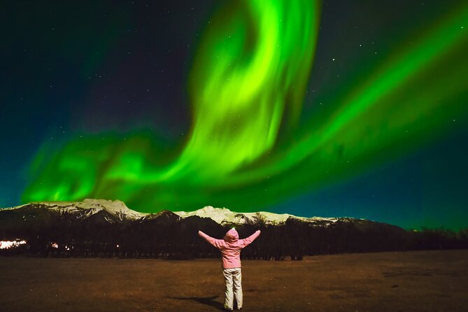 Reykjavik: Northern Lights Comfort Coach with Surprise - Hot chocolate, camera help, and the Icelandic surprise