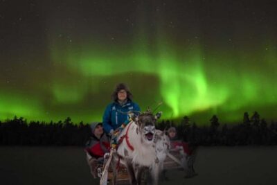 2km Aurora Reindeer Safari Through the Forest