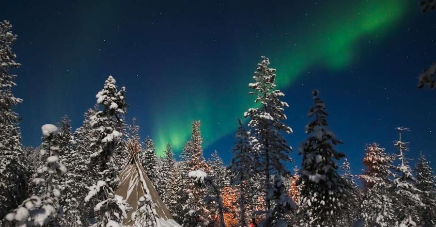 Rovaniemi: Aurora Borealis and Picnic - How the aurora search really works