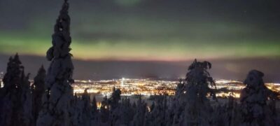 Aurora Hunt Snowshoeing Adventure with Guide