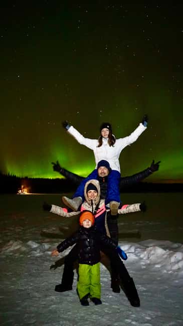 Rovaniemi: Aurora Hunting Photography Tour with Barbeque - Leaving Rovaniemi for darker skies