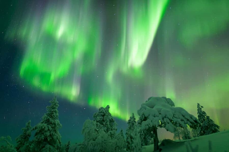 Rovaniemi: Auroras Northern Lights Trip - guaranteed lights - The teepee is more than a photo prop
