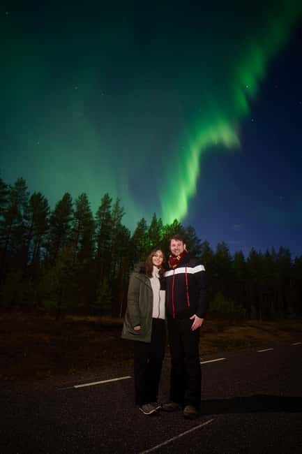 Rovaniemi: Family-Friendly Northern Lights Tour - What the two-hour route feels like