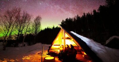 Lapland Northern Lights Tour with BBQ